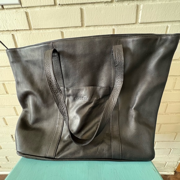 Latico Black Large Leather Tote - Picture 2 of 8